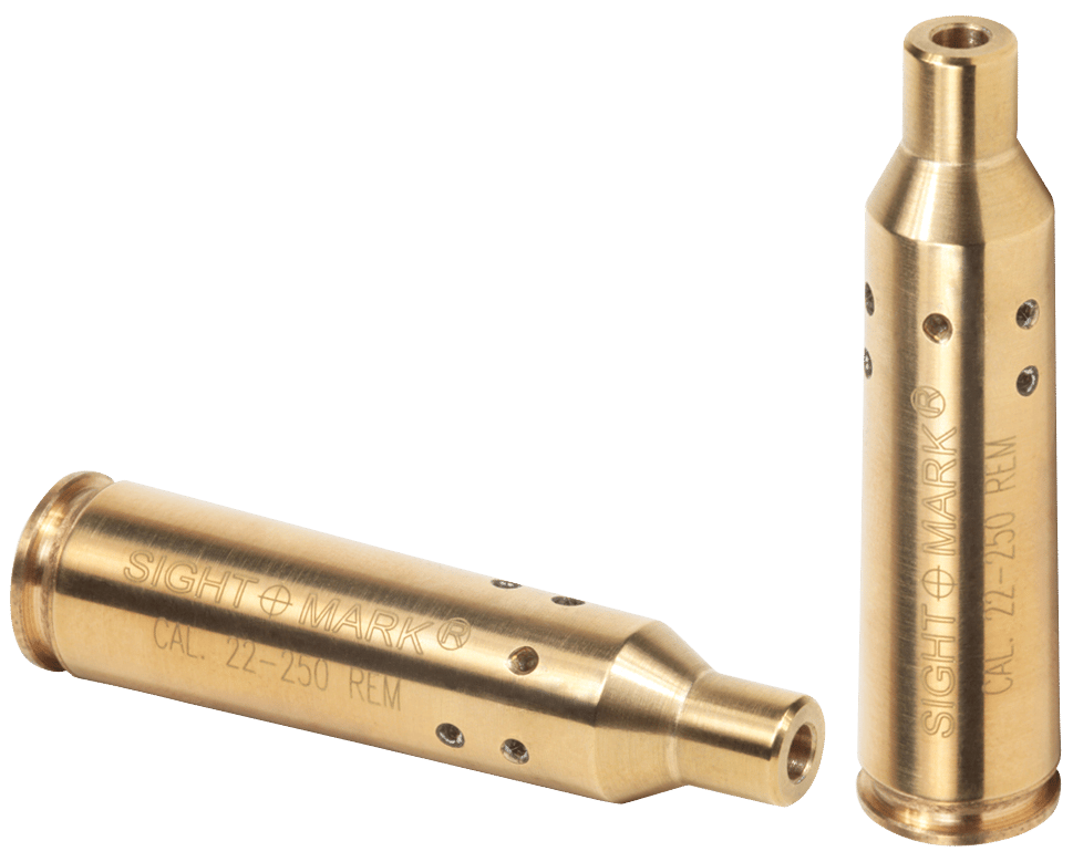 Sightmark SM39020 Boresight  Red Laser for 22-250 Rem, 6.5 Creedmoor Brass Includes Battery Pack & Carrying Case