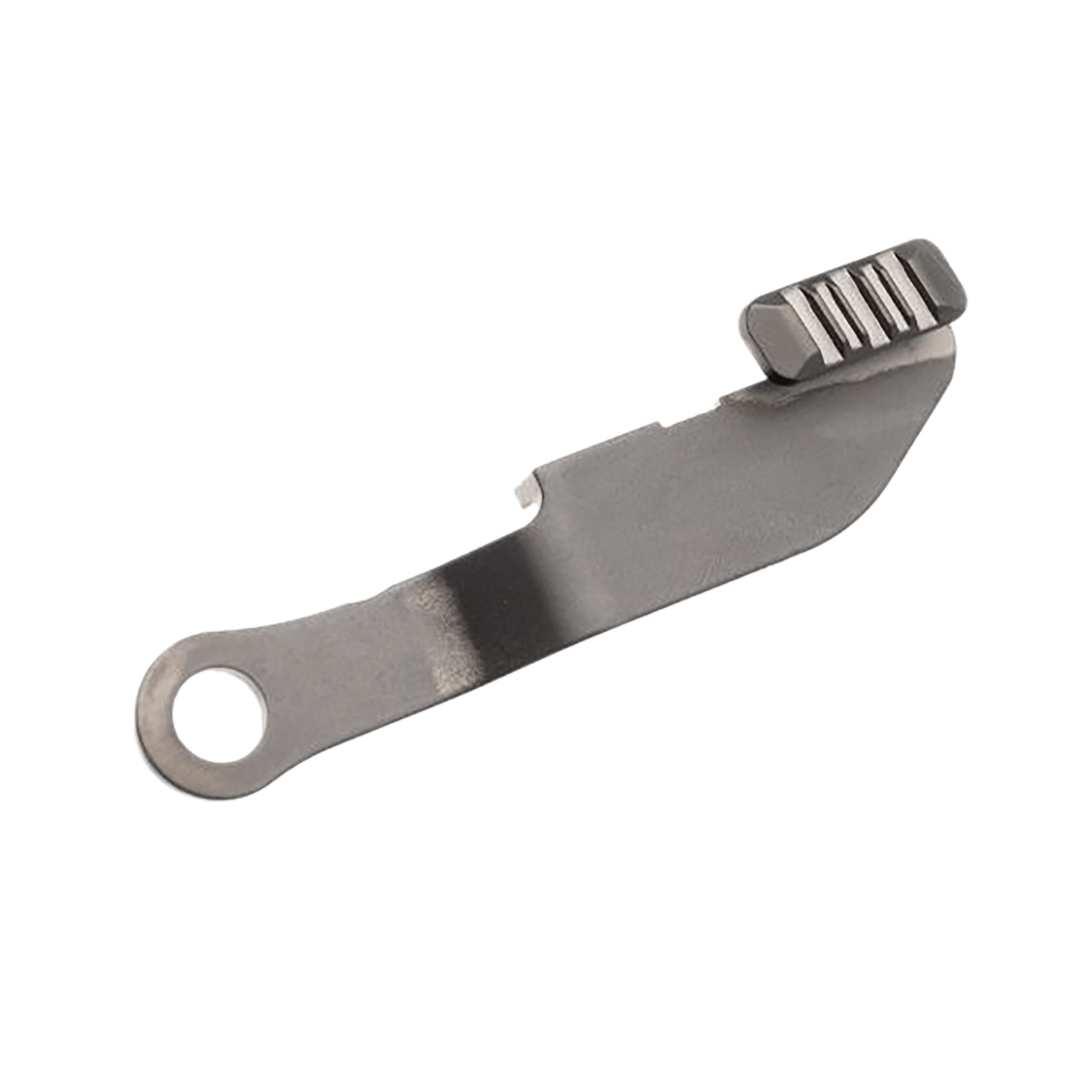 Tyrant CNC TDHCATSCLGREY Extended Slide Release  Springfield Hellcat Pro Matte Grey Steel Pistol