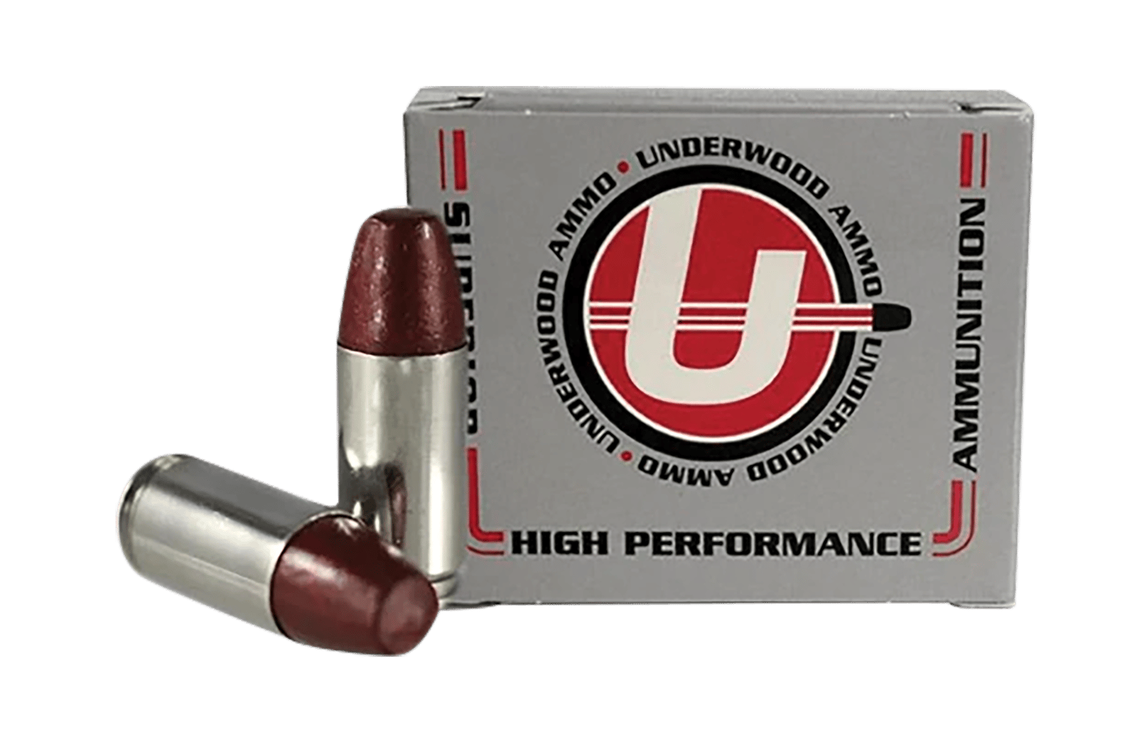 Underwood Ammo 7199mm+P Luger 147gr Hard Cast Flat Nose 20 Per Box/10 Case