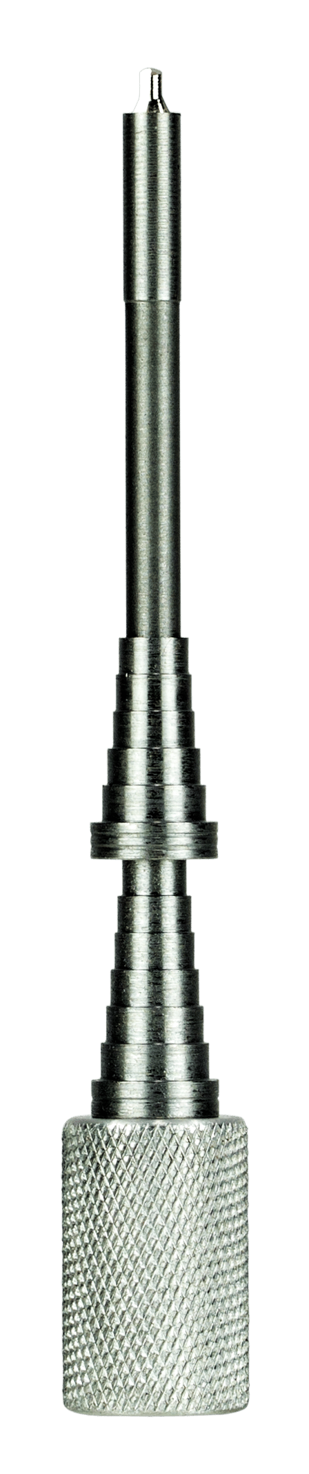 Hornady 399693 Flash Hole Deburring Tool Silver Multi Caliber Steel