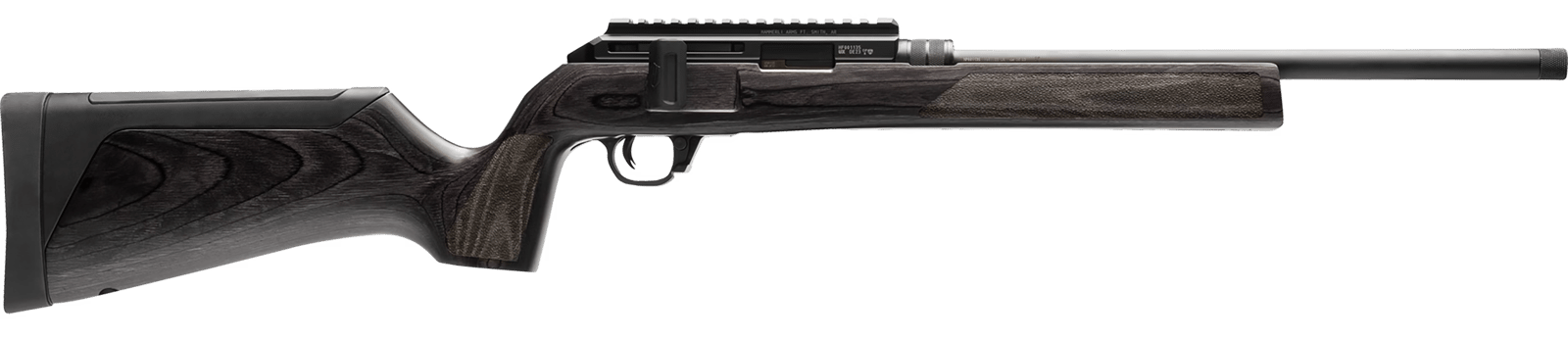 Hammerli Arms 5800300 Force B1  22 LR 10+1 16.10" Matte Black Steel Threaded Barrel, Picatinny Rail Black Steel Receiver, Adjustable  All Weather Gray Wood Stock
