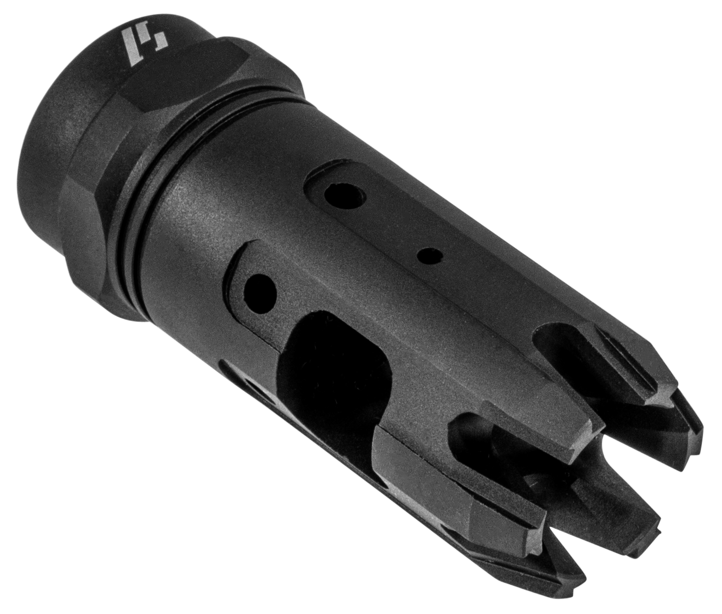 Strike Industries MK9COMP Mini King Comp Black Steel with 1/2"-28 tpi Threads & 2.30" OAL for 9mm Luger AR-Platform