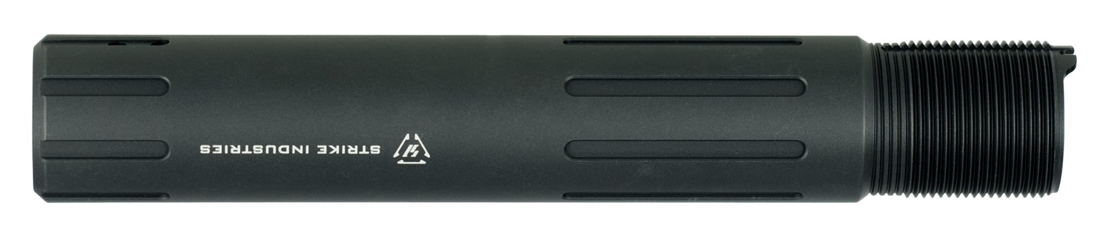 Strike ARCARPRESLICKBK Receiver Extension Tube  AR Pistol Platform Black Anodized Aluminum AR Carbine