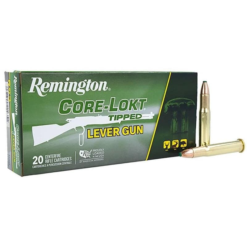 Remington Core-Lokt Tipped Rifle Ammunition 32 Win Spl 170gr  PT 3150 fps 2250 fps 20/ct