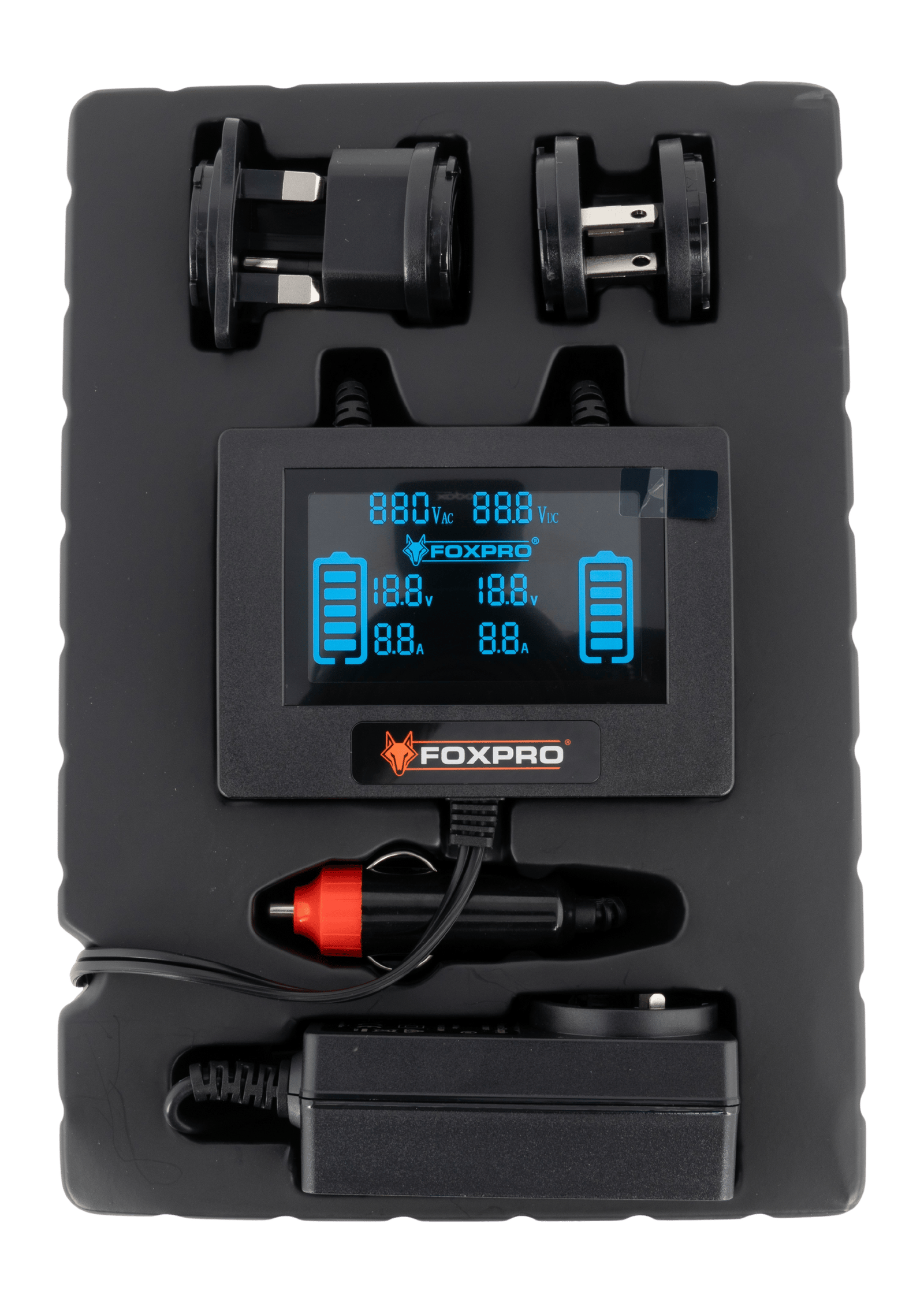 Foxpro UNVBTCHG Universal Battery Charger  3.7 Volts Charges w/ AC Powered
