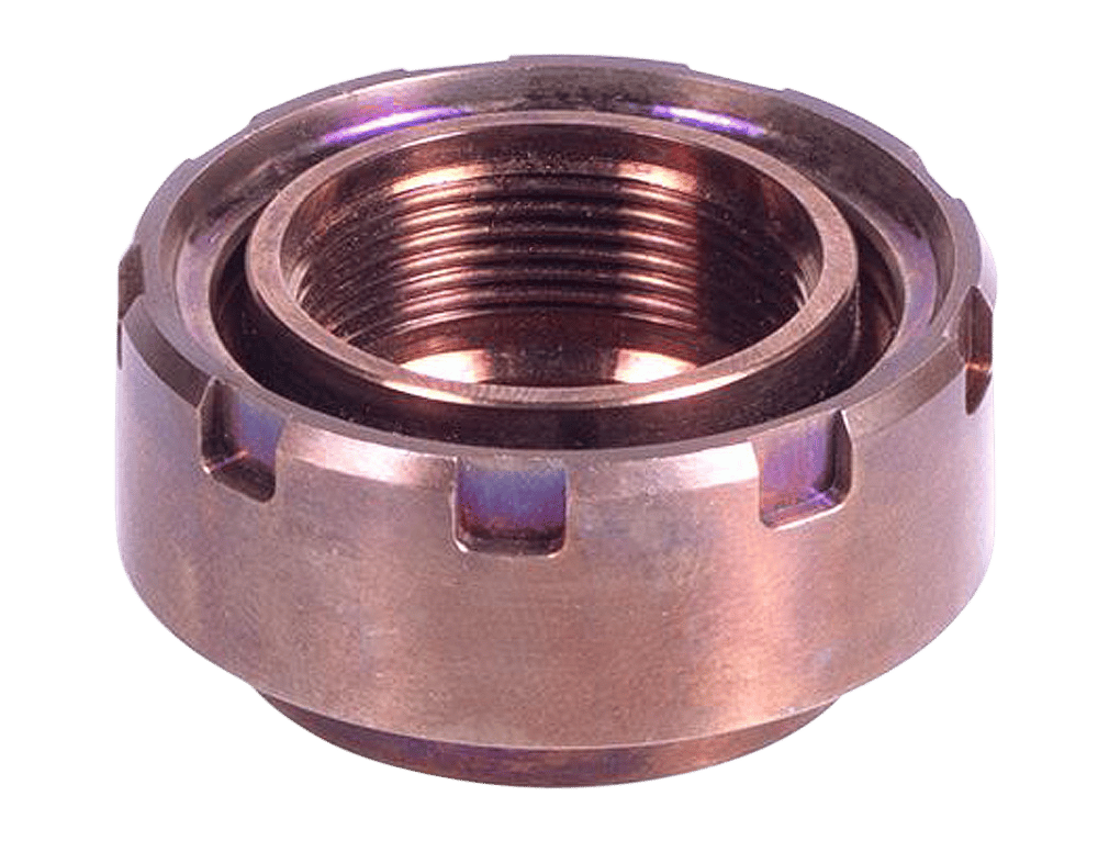 Q LLC PLANBASR Plan-B ASR Silencer Mount 30 Cal 17-4 Stainless Steel Copper