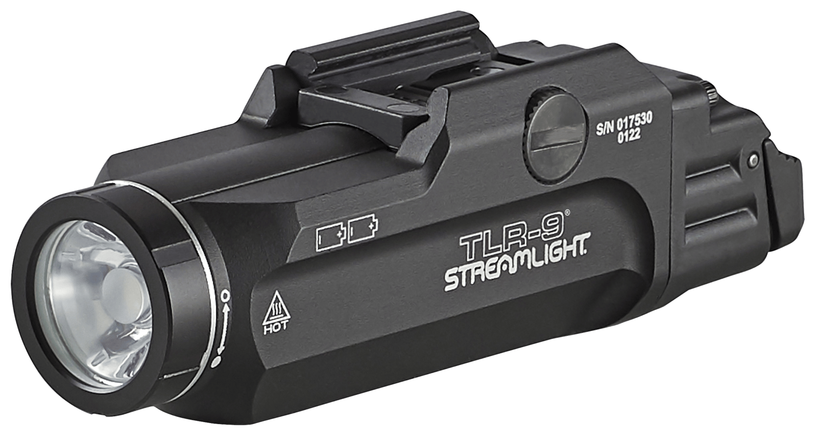 Streamlight 69464 TLR-9 Gun Light  Black Anodized 1,000 Lumens White LED