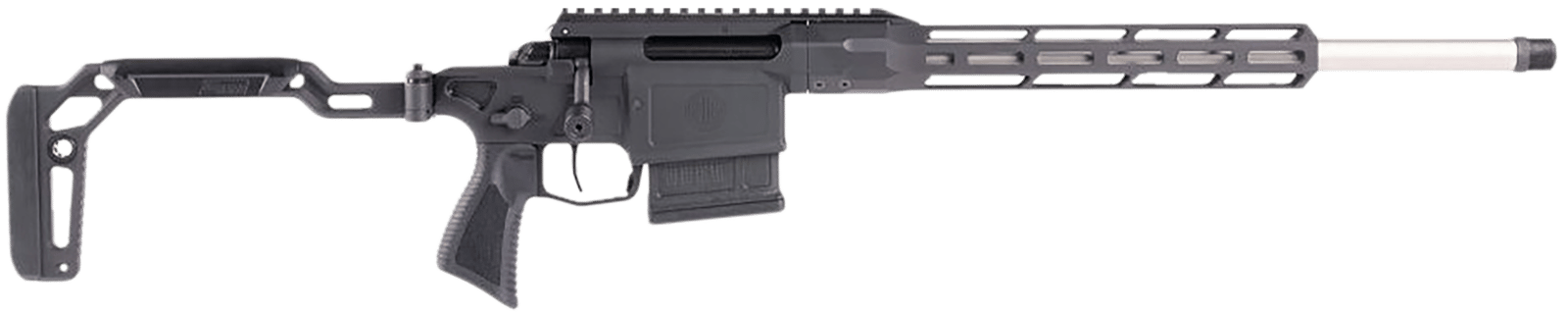 Sig Sauer CROSS30816BTRX Cross Trax 308 Win 5+1 16" Threaded Barrel, Black, 11.50" Skeletonized M-Lok Handguard, Minimalist Folding Stock, Adj. Trigger, Integrated Optic Mount