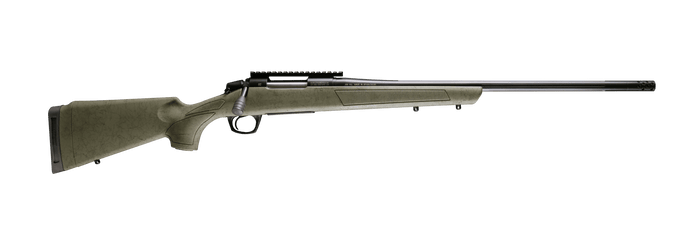 CVA CR3979G Cascade XT 25 Creedmoor 4+1 Graphite Black Cerakote Fluted Threaded Barrel, Graphite Black Cerakote Receiver w/Picatinny Rail, OD Green w/Black Webbing Adjustable Synthetic Stock