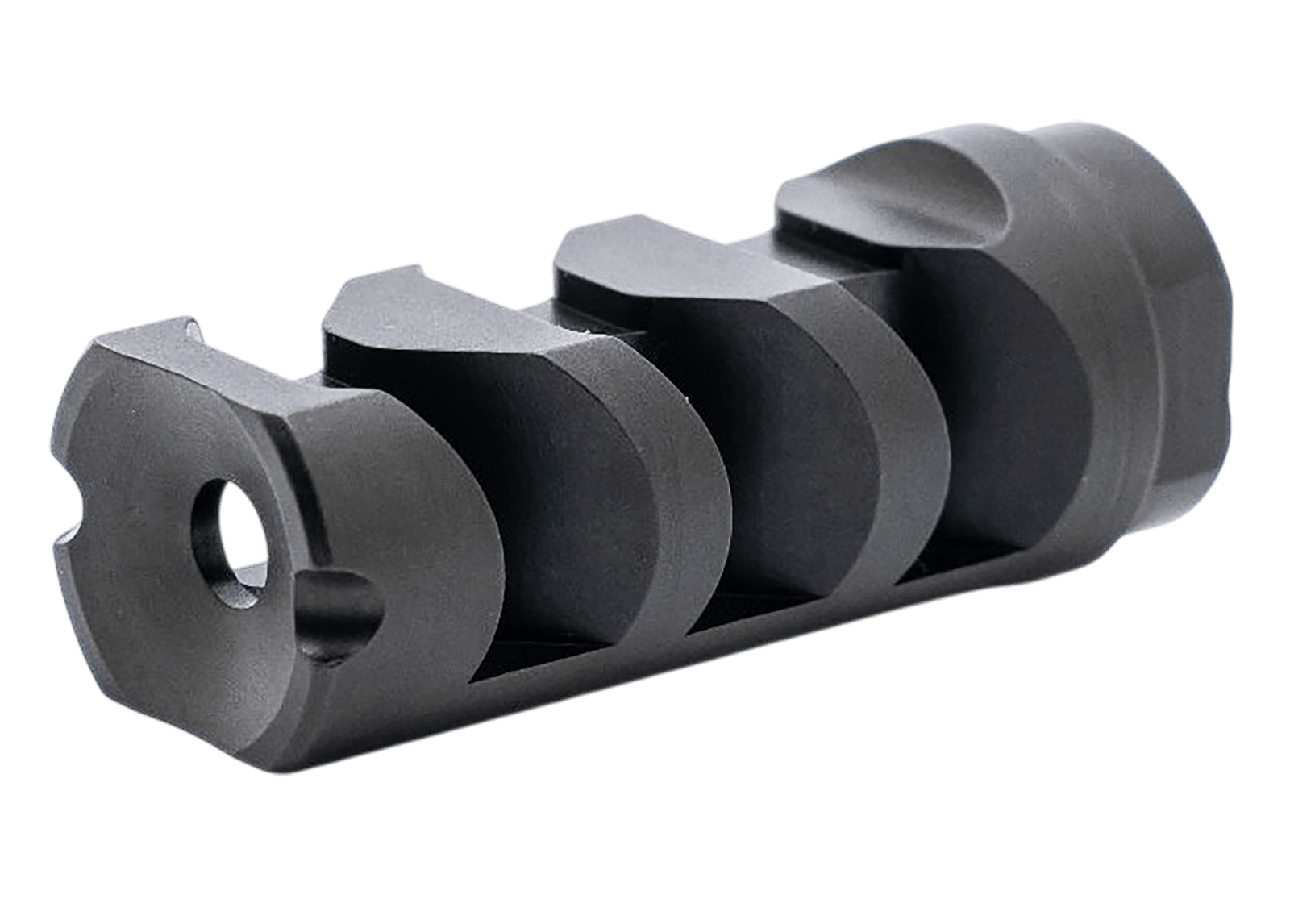 Armaspec ARM191-BLK Muzzle Brake Fireball Black Nitride 1/2"x28 Threads 223/5.56