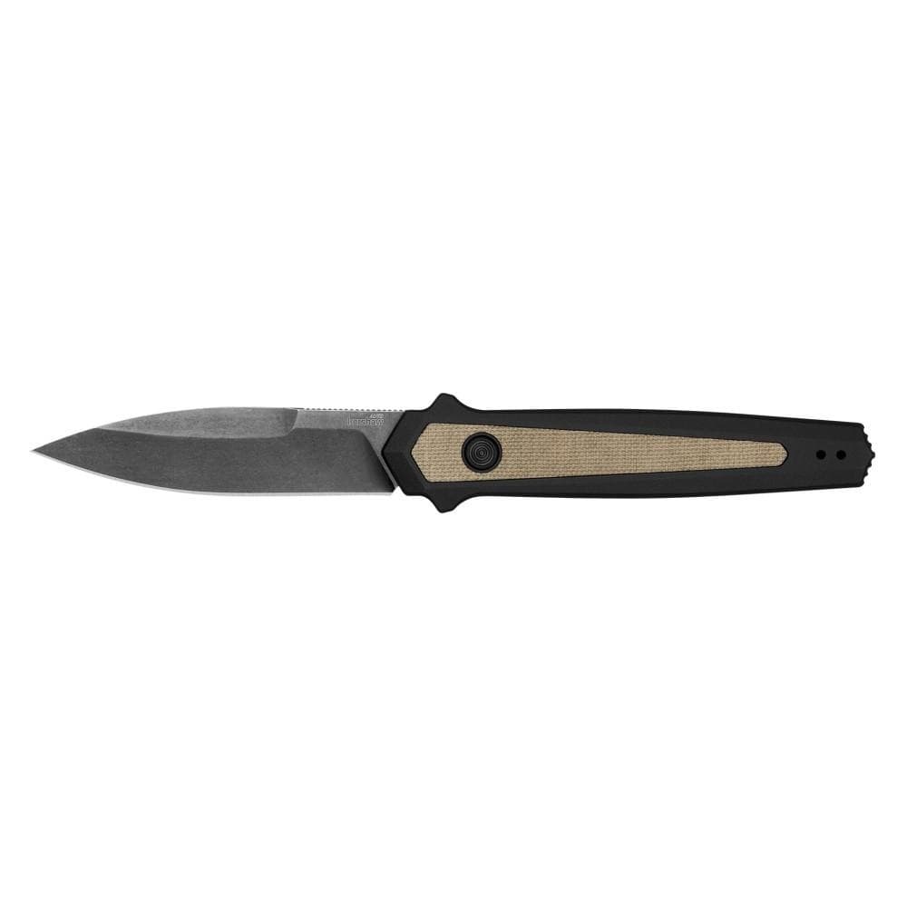 Kershaw Launch 15 Automatic Folding Knife 3-1/2" Spear Point Blade Black
