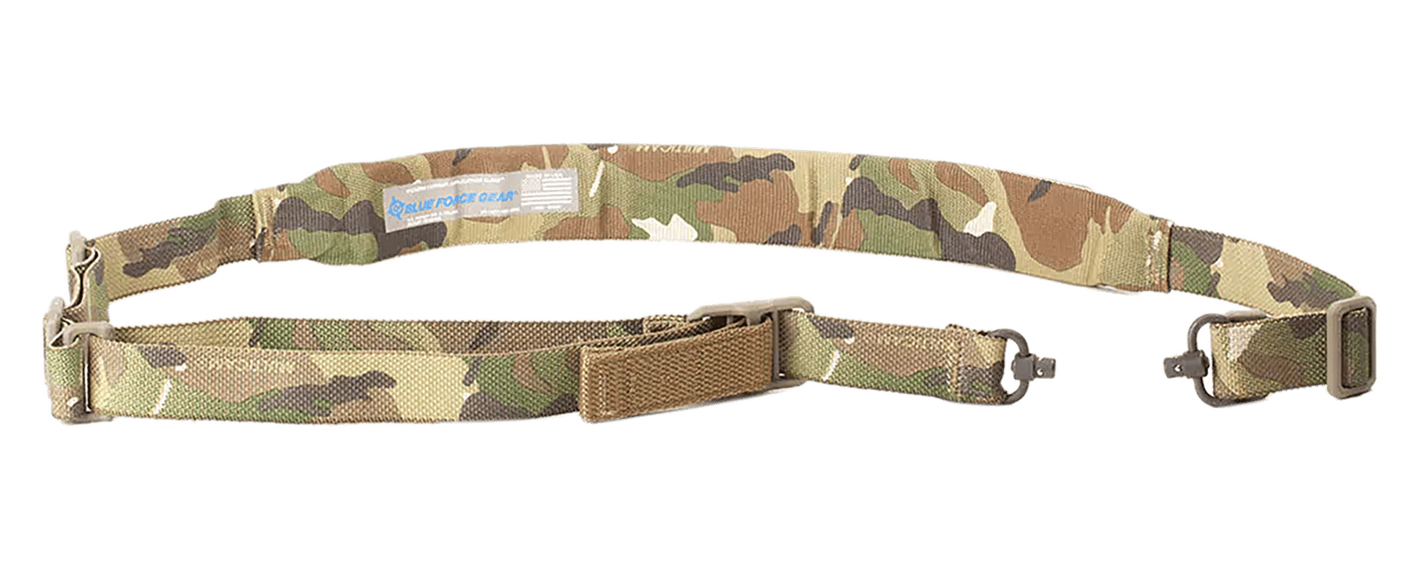 Blue Force Gear VCAS2TO1PB200AAMC Vickers 221 MultiCam Cordura 57"-67" OAL Padded Rifle