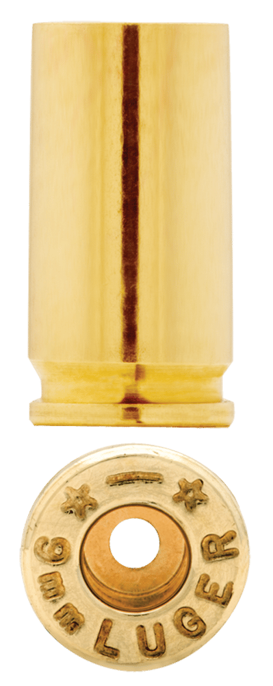 Starline Brass 9EUP100 Unprimed Cases  9mm Luger Handgun Brass 100 Per Bag
