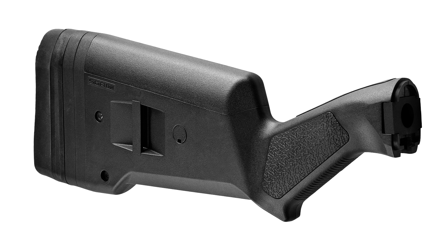 Magpul MAG460-BLK SGA Stock Fixed Black Synthetic for Remington 870 12 GA