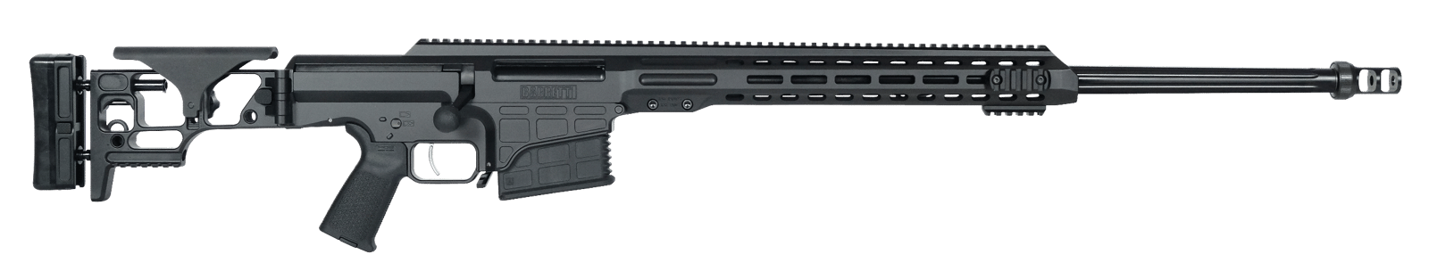 Barrett 18499 MRAD  300 PRC 26" 10+1 Black Cerakote Black Folding with Adjustable LOP Stock Black Polymer Grip Right Hand