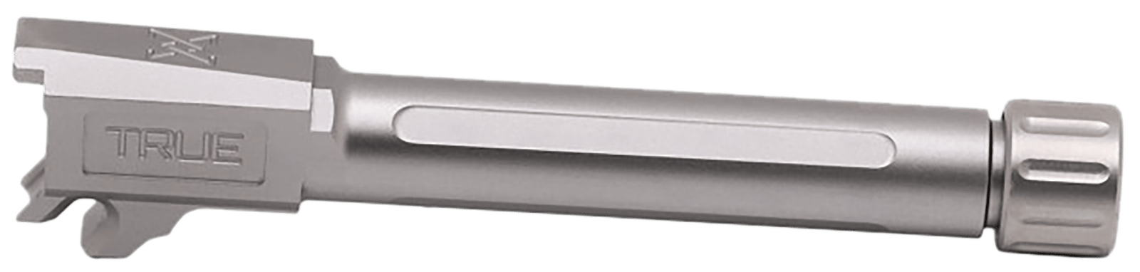True Precision Inc TPP365XLBXT Sig P365  9mm 3.70" Threaded Satin Stainless Steel Fits Sig P365XL/P365X-MACRO