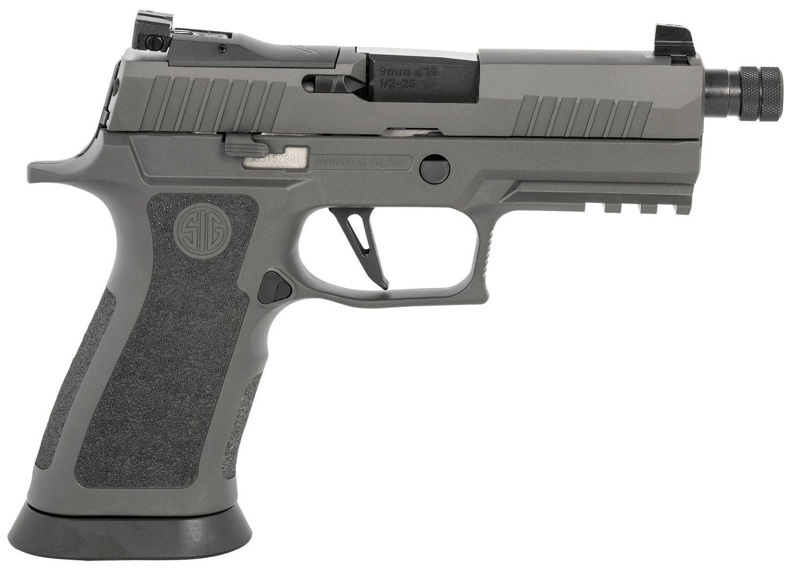 Sig Sauer 320XCA9LEGIONTBR2 P320 XCarry Legion 9mm Luger 4.60" 17+1 (3) Legion Gray Frame Legion Gray PVD Stainless Steel Slide Legion Gray TXG Grip