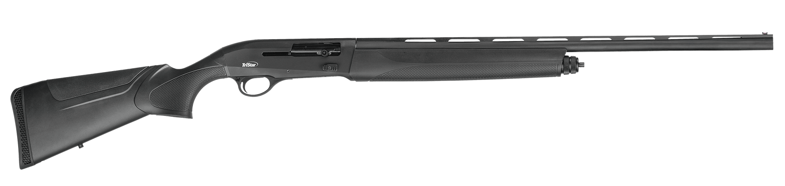 TriStar 20224 Raptor II  20 Gauge Semi-Auto 3" 5+1 26" Black Vent Rib Steel Barrel & Receiver, Fixed Black Synthetic Stock
