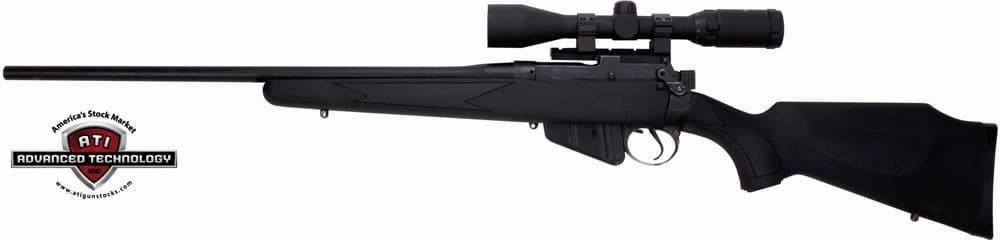 ADV TECH STOCK FOR ENFIELD POST 1914 BLACK SYNTHETIC