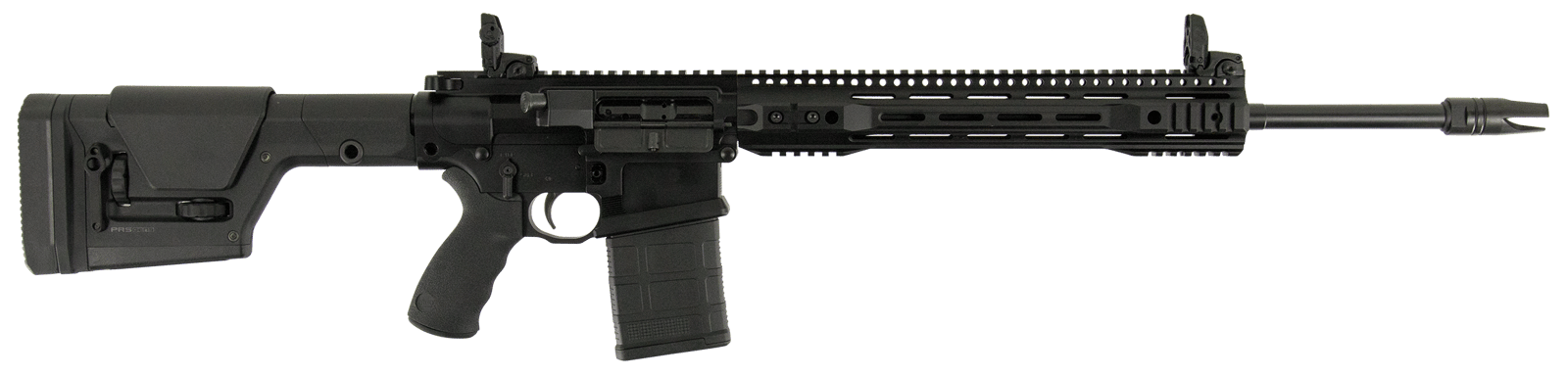 Franklin Armory 0010011BLK Praefector-M Milita 308 Win 20" 20+1 Black Hard Coat Anodized Adjustable Magpul PRS Stock