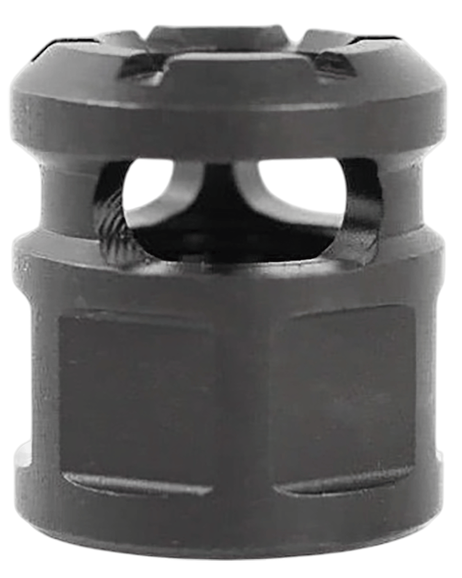 Armaspec ARM4511-BLK Micro Compensator ROOK Black QPQ Nitride Stainless Steel 1/2"x28 Threads Multi Caliber
