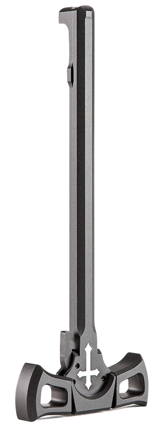 Patriot Ordnance Factory 00850 Tomahawk Charging Handle AR-10 Black Anodized Aluminum, Ambidextrous