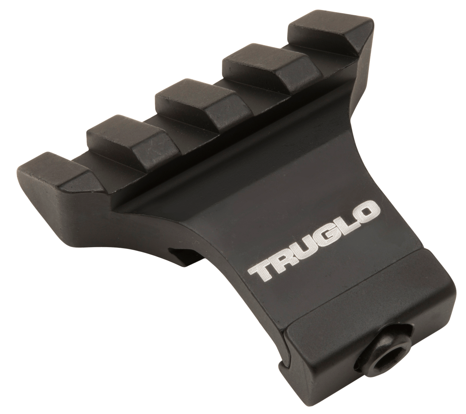 TruGlo TG8975B 45 Degree Offset Picatinny Rail Mount  Black Anodized