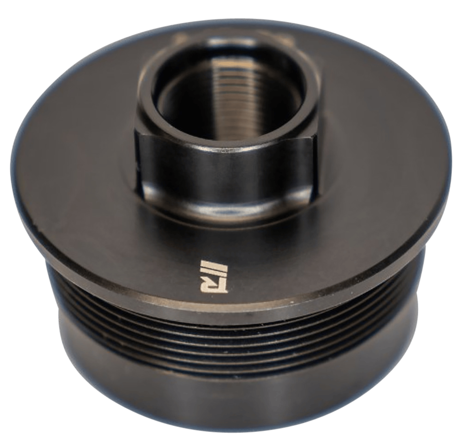 Rugged Suppressors DTM005 Universal Direct Thread Mount  M18x1.5 tpi, Black, Fits 1.375"-24 tpi Tube Threads
