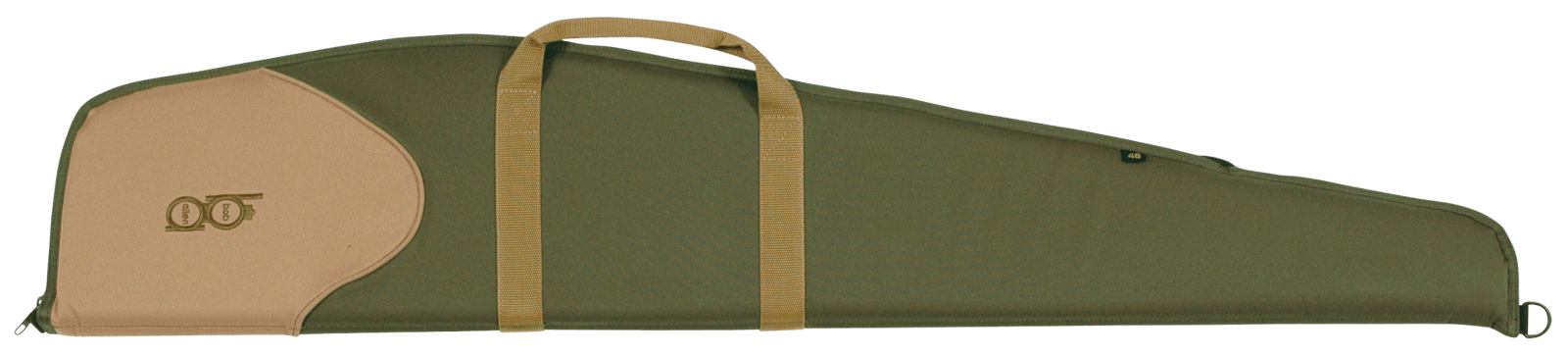 Bob Allen 16510 Classic Rifle Case 44" Olive Green/Khaki 600D Polyester Foam Padding