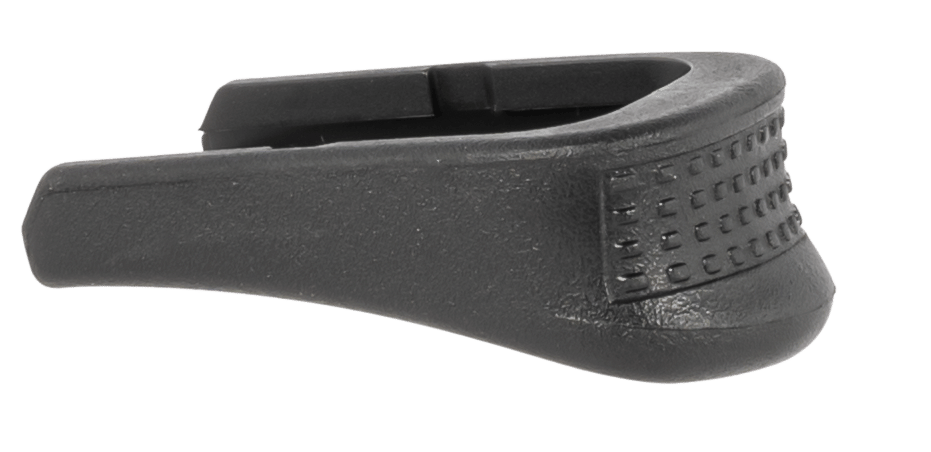 Pearce Grip PG48 Grip Extension  made of Polymer with Texture Black Finish & 5/8" Gripping Surface for 9mm Luger Glock 43X, 48