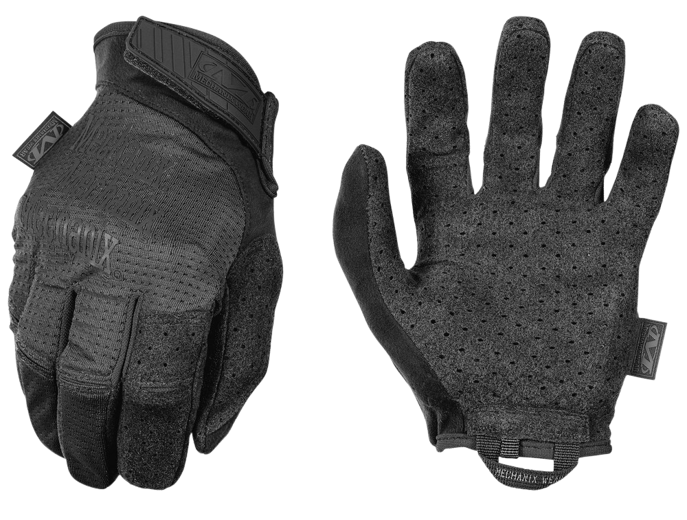 Mechanix Wear MSV55009 Specialty Vent Covert Black Suede Medium Velcro Closure