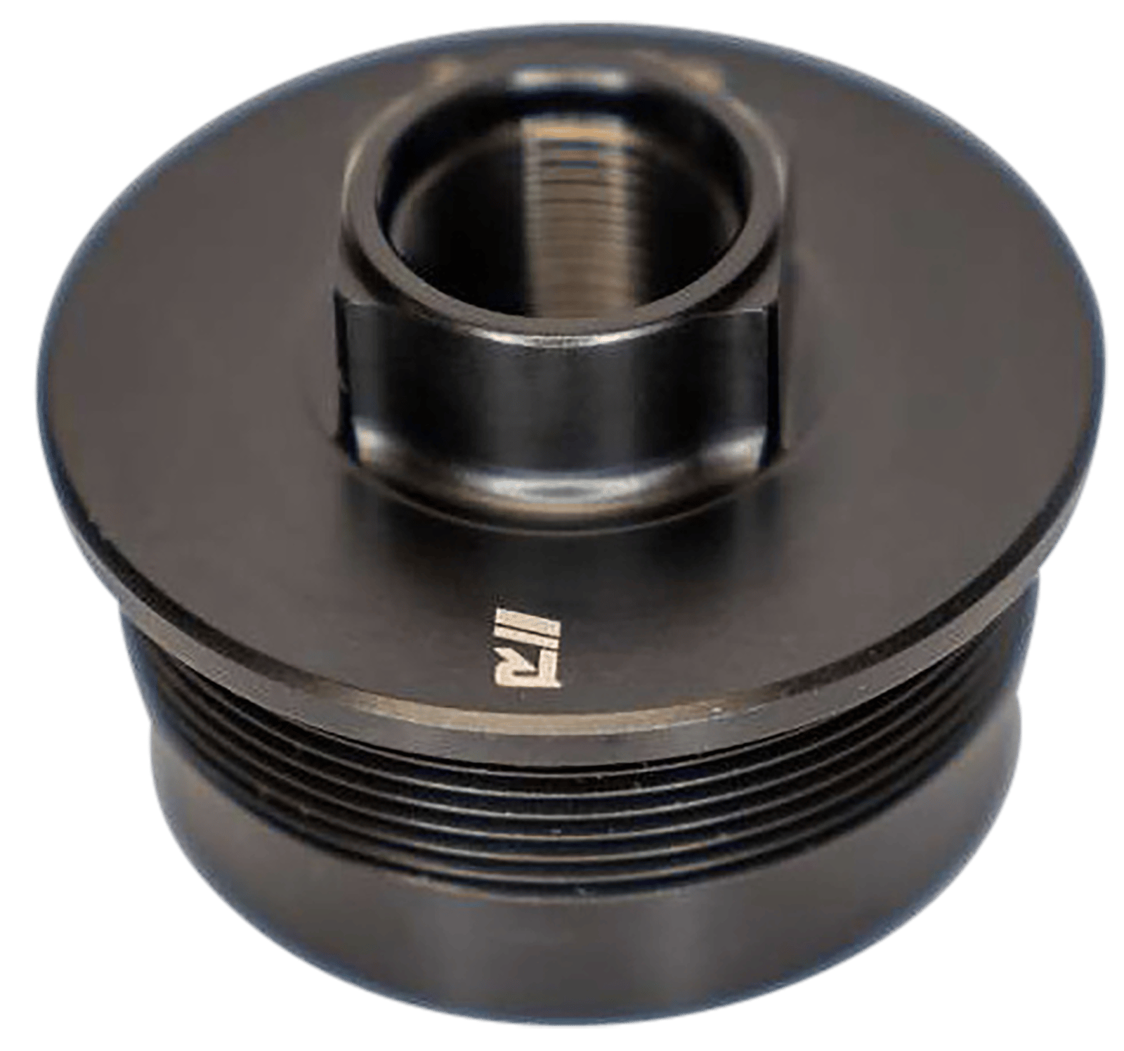 Rugged Suppressors DTM001 Universal Direct Thread Mount  5/8"-24 tpi, Black, Fits 1.375"-24 tpi Tube Threads