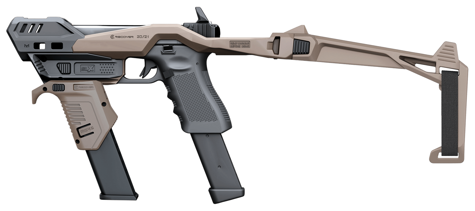 REC 2021SLX-02 2021 BRACE SLX MG45 TAN