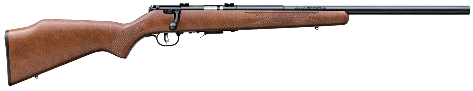 Savage Arms 96701 93R17 GLV Full Size 17 HMR 5+1 21" Matte Black Heavy Varmint Barrel, Matte Black Drilled & Tapped Carbon Steel Receiver, Satin Hardwood Fixed Stock, Right Hand