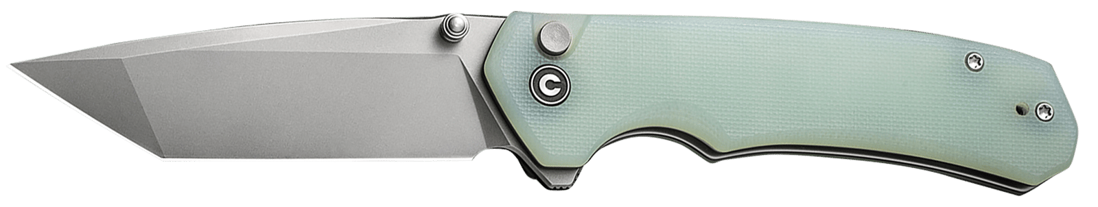 Civivi Knives C19059C-3 Brazen  3.46" Folding Plain Stonewashed D2 Steel, Blade Natural G10 Handle