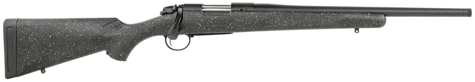 Bergara Rifles B14S513C B-14 Ridge SP 223 Rem 4+1 18" Graphite Black Cerakote Barrel, Graphite Black Cerakote Steel Receiver, Gray Speckled Black Fixed American Style Stock