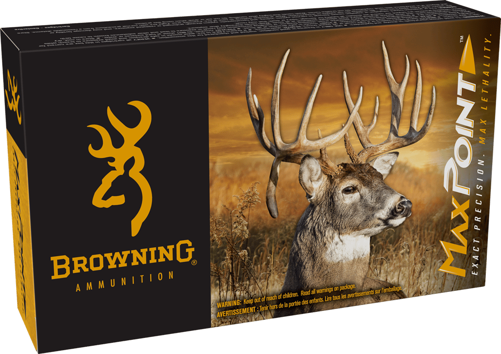 Browning Ammo B192102702 Max Point  270Win 130gr 20 Per Box/10 Case