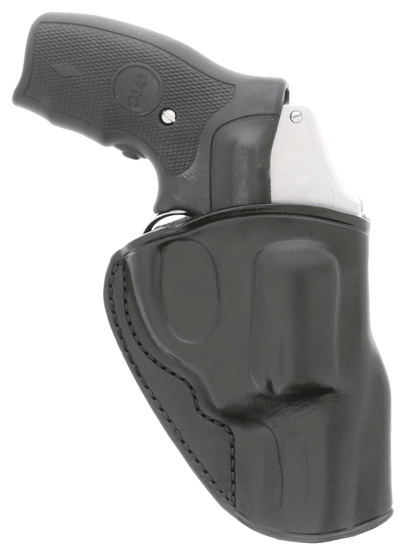 Galco SG158B Stinger  OWB Black Leather Belt Loop Fits S&W J Frame Fits Charter Arms Undercover Right Hand