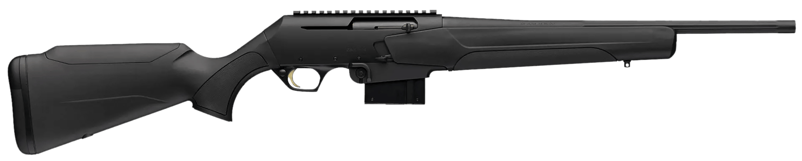 Browning 039010218 BAR MK4 Hunter 308 Win 4+1 18.50" Matte Black Fluted Barrel, Matte Blued Aluminum Alloy Drilled & Tapped Receiver, Black Adj Shim Synthetic Stock, Detachable Box Magazine