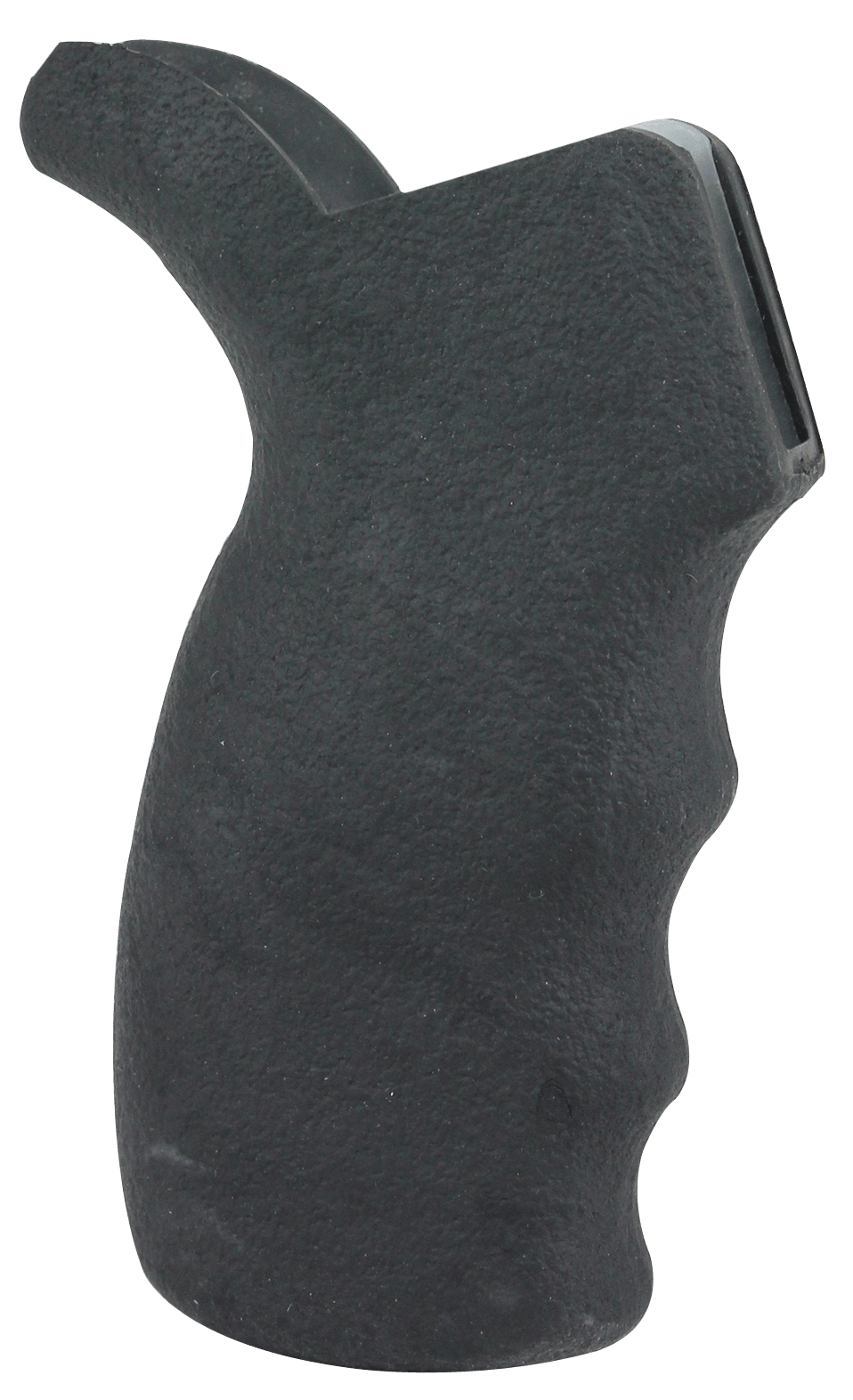 Pachmayr 02466 AR Rear Grip Non-Slip Texture Black Rubber with Finger Grooves for AR-15