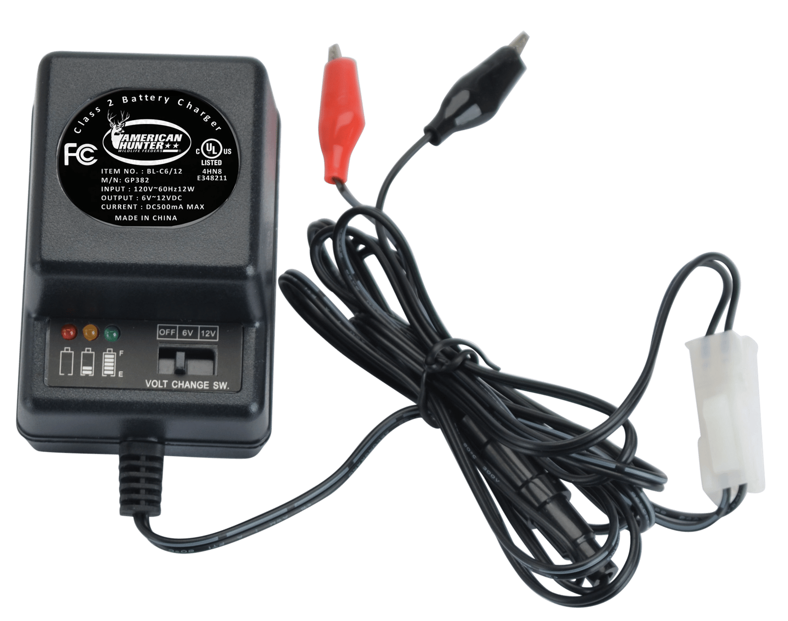 American Hunter BLC612 Battery Charger 6 or 12 Volt Battery