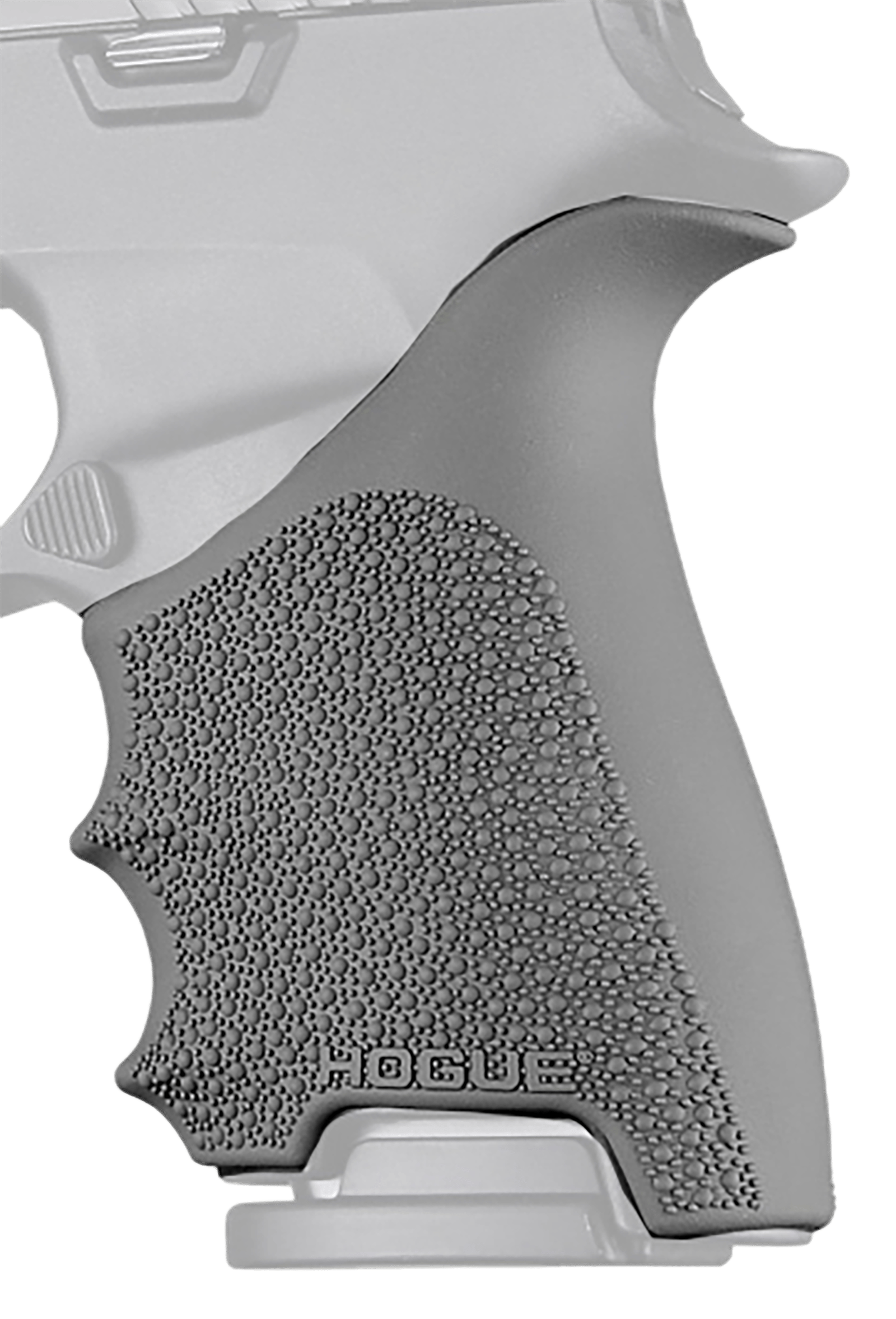 Hogue 17612 Grip Sleeve Handall Beavertail Slate Gray Rubber Fits Sig Sauer P320 Compact