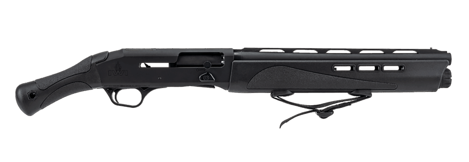 IWI US MFK1214 Mafteah  12 Gauge Semi-Auto 3" 5+1 14" Black Smooth Bore/Vent Rib Barrel, Drilled & Tapped Receiver, M-LOK Handguards, Black Synthetic Stock
