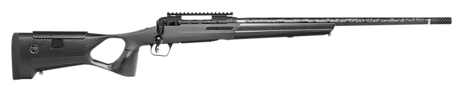Savage Arms 58098 110 KLYM 308 Win 4+1 22" Carbon Fiber Threaded Barrel, Black Picatinny Rail Stainless Steel Receiver, FBT w/Adj Comb Black Synthetic Stock, Right Hand