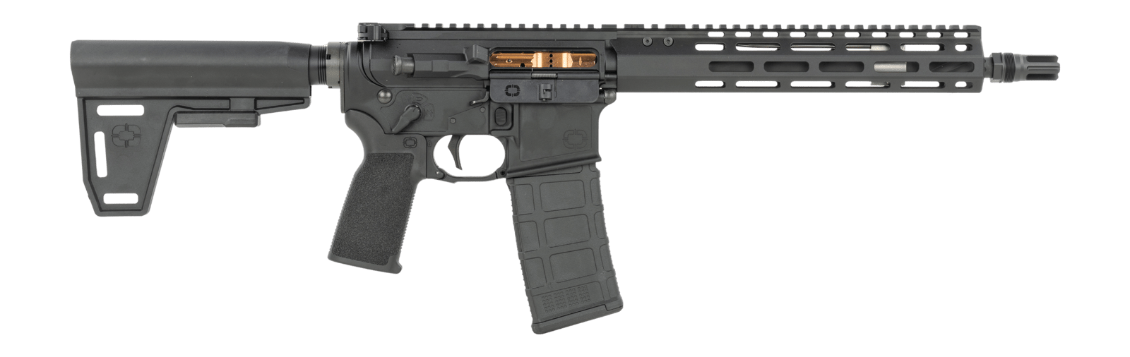 Shadow Systems SS-6005 E526 5.56 NATO 11.50" Picatinny Rail Receiver, Polymer Stock & Grip
