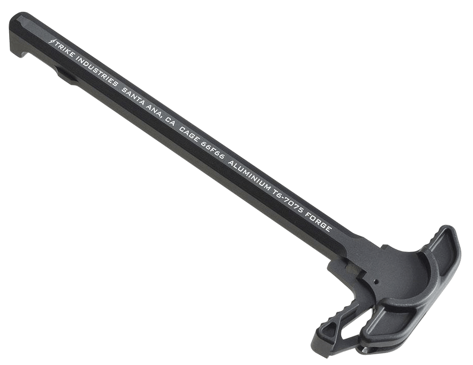 Strike Industries ARCHELBK Extended Latch Charging Handle AR-15 Black Anodized Aluminum