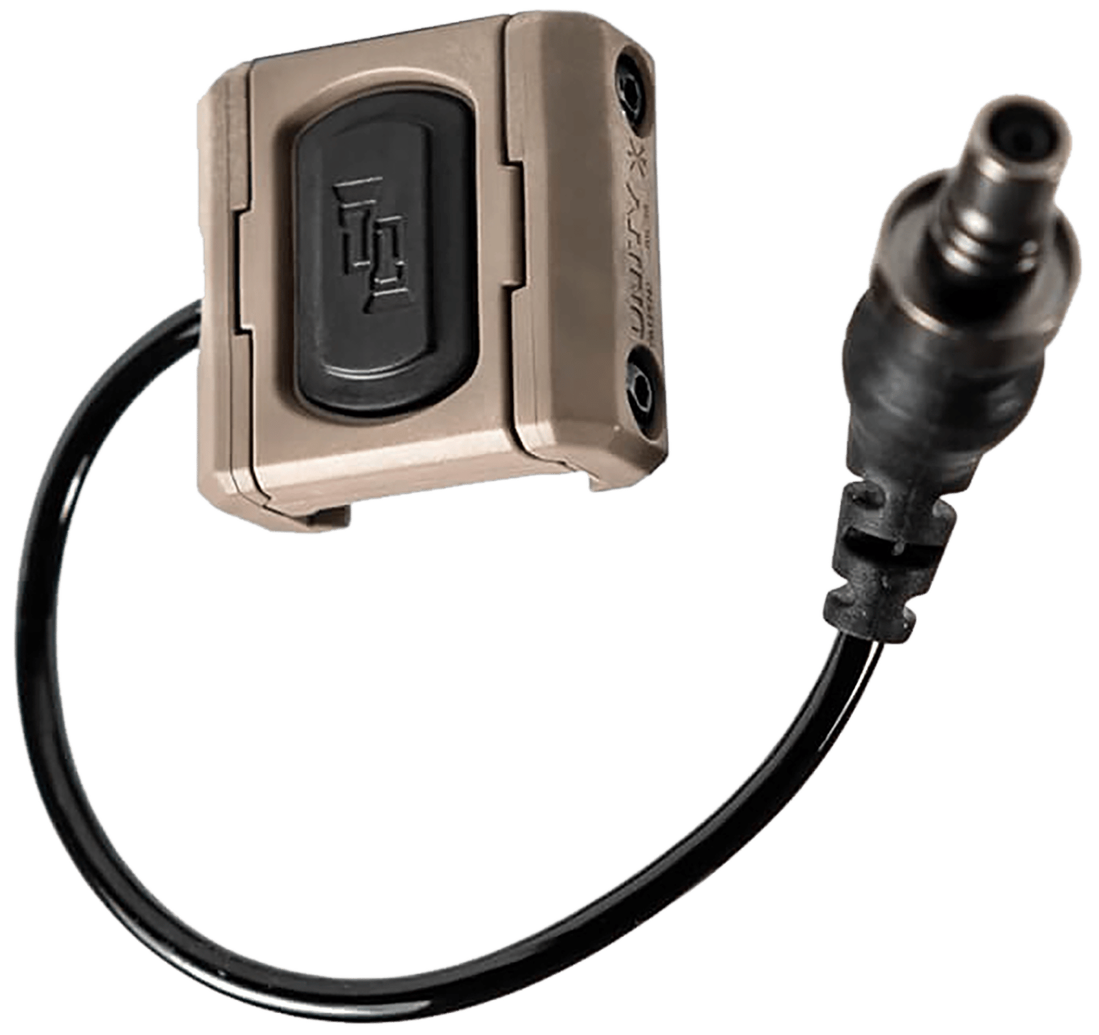 Unity Tactical LLC MBLFDEUC7 Modbutton  Lite  Single Lead Flat Dark Earth USB-C