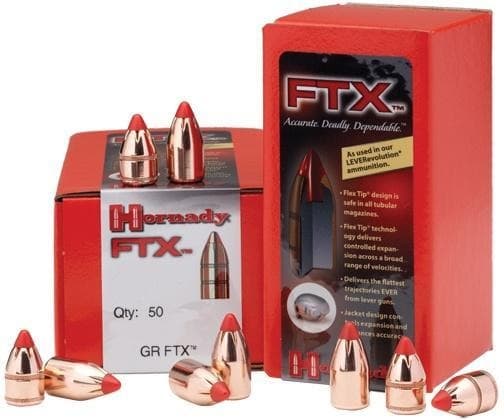 Hornady FTX Rifle Bullets .32 cal .321" 165 gr FTX 100/ct