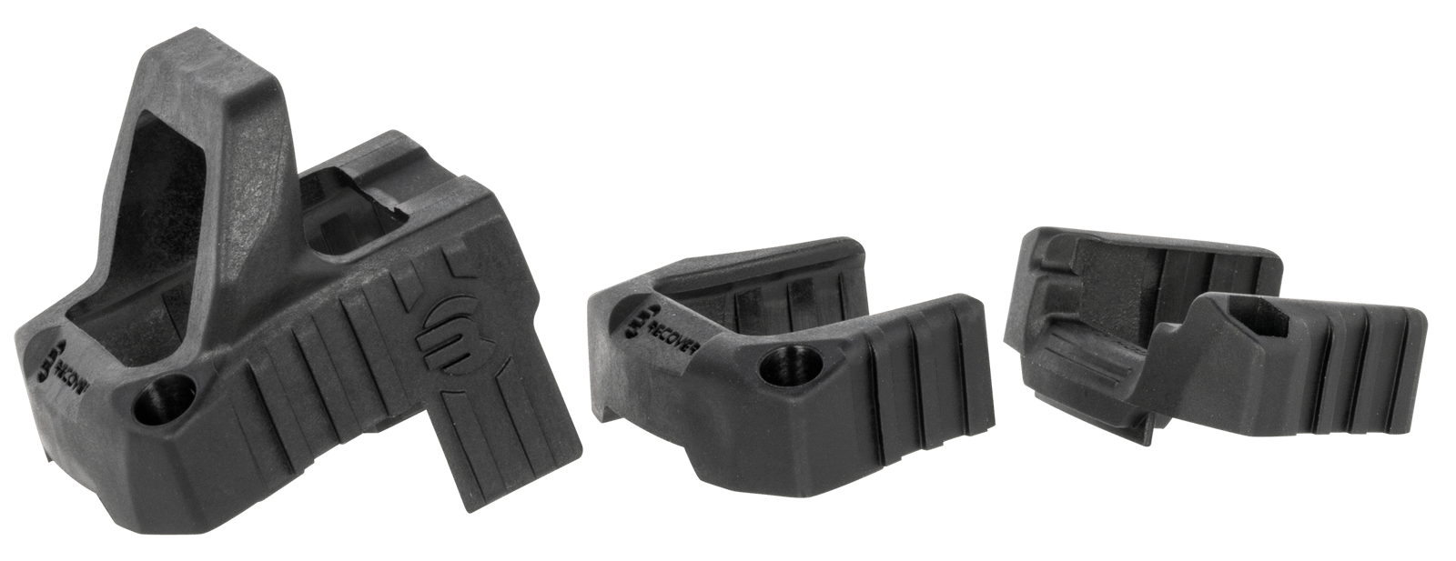 Recover Tactical UCH2101 Upper Charging Handle  Compatible w/Glock 20/21/30/40/41, Black Polymer