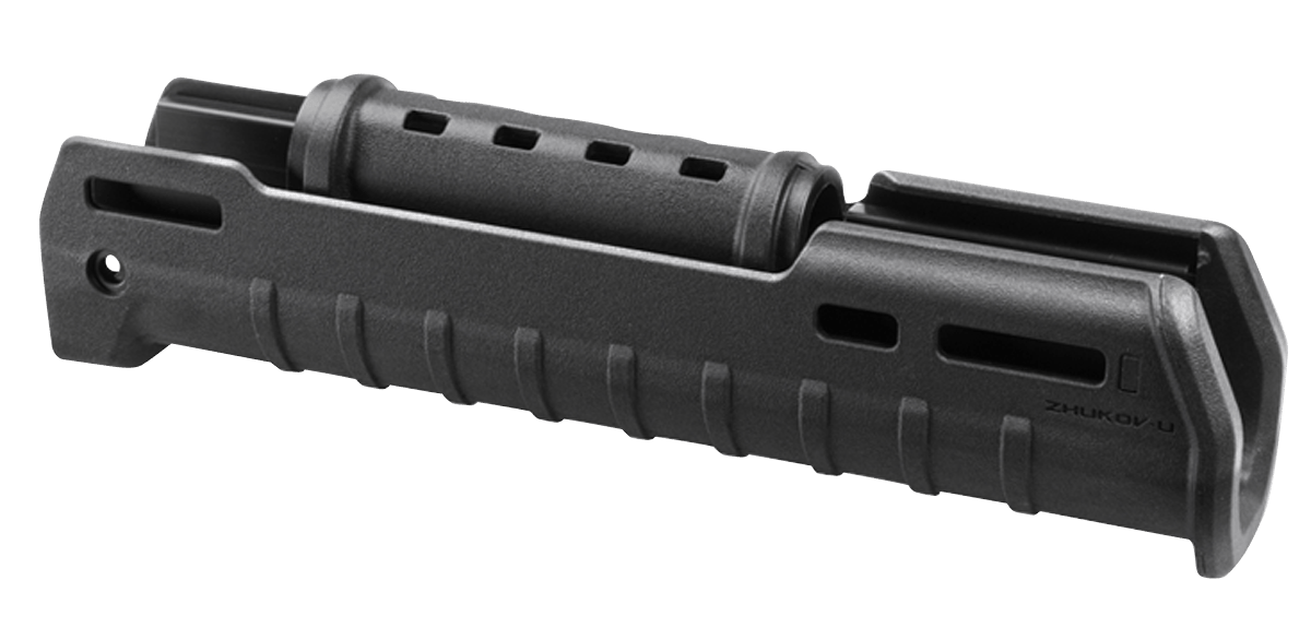 Magpul MAG680-BLK ZHUKOV-U Handguard Black Polymer w/Aluminum Chassis 10.20"